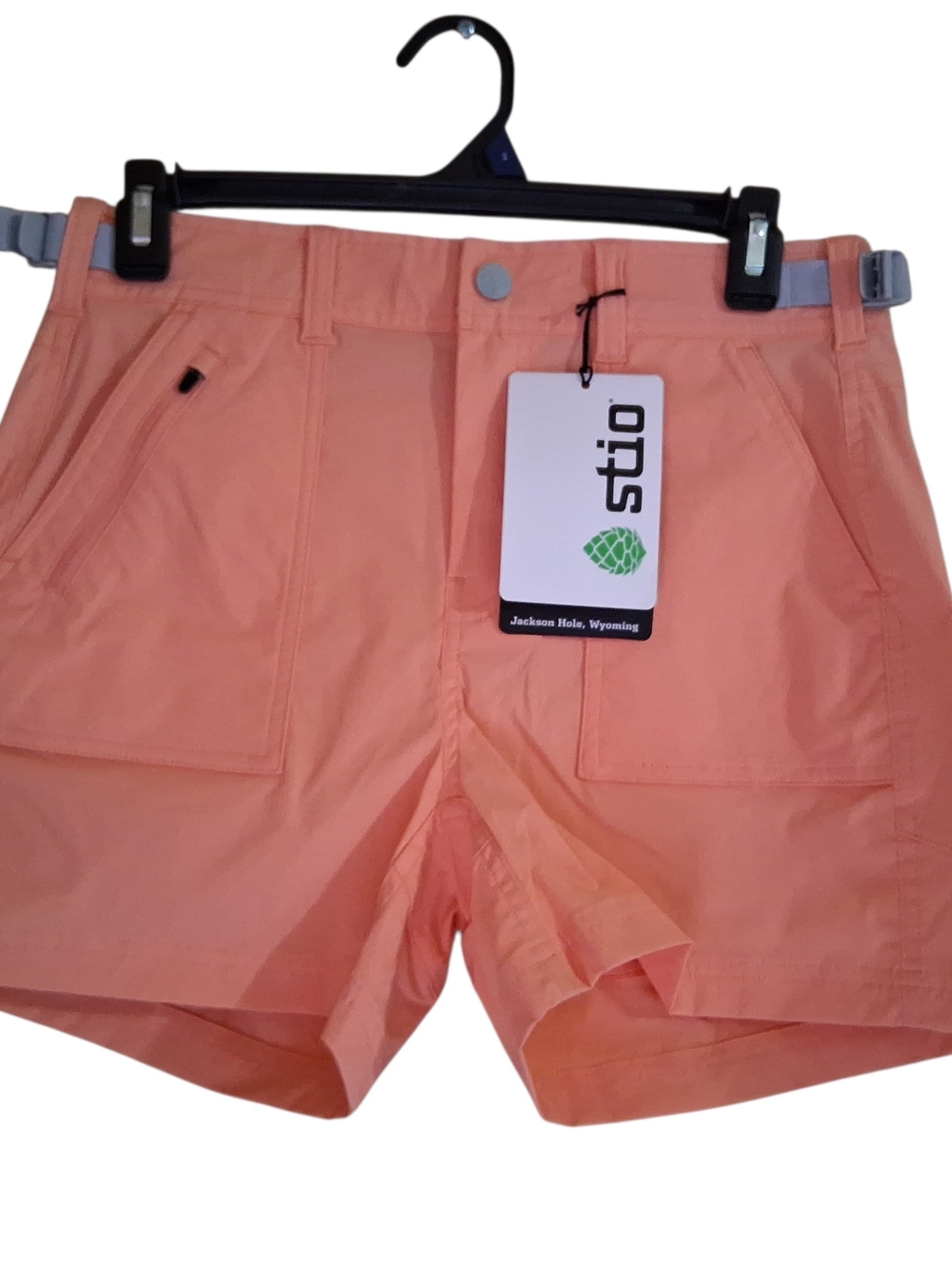 Stilo Coral Adjustable Waist Outdoor Hiking Size 4 Pockets Shorts